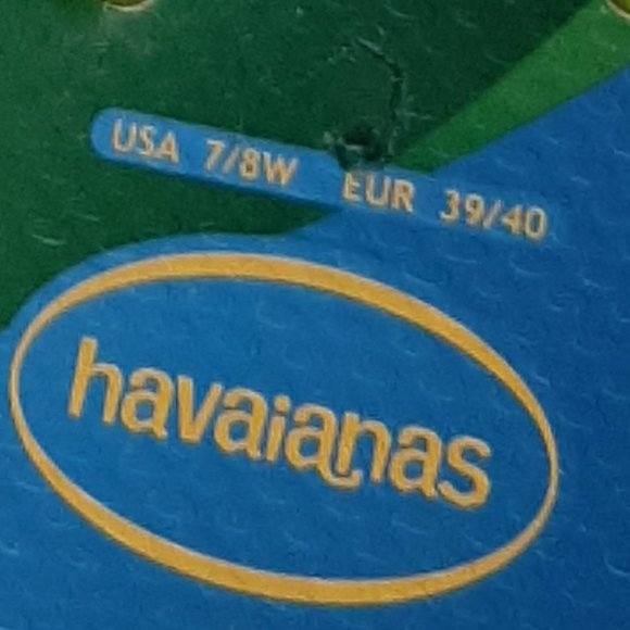 Havaianas Flip-Flops I Rio 2016 - Olympics I Size 7/8 I New with tags - Picture 7 of 7